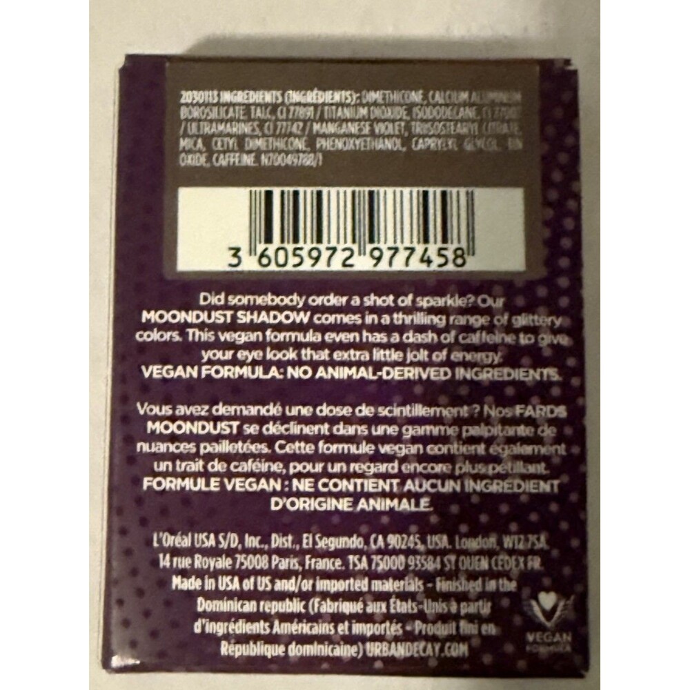 Urban Decay HEADLINER Moondust Eyeshadow Single Token full size 1.8g /0.06oz NIB - Picture 2 of 5